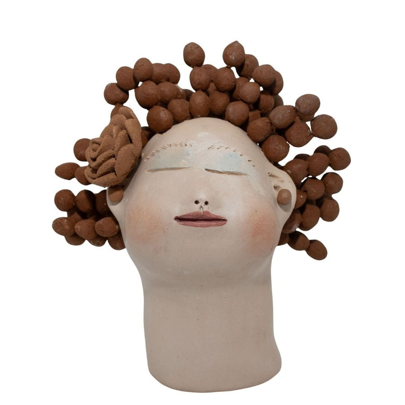 Escultura Cabeça Mini Nené Cavalcanti