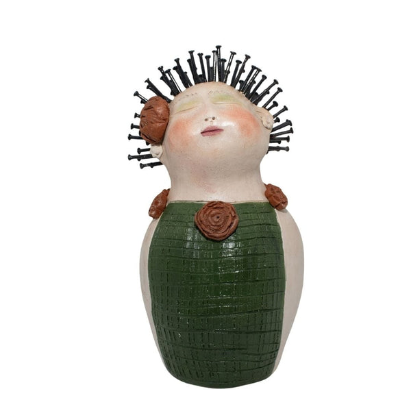 Escultura Cabeça Mini Nené Cavalcanti