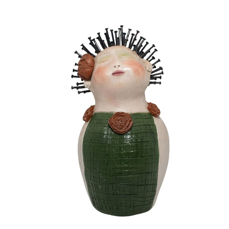 Escultura Cabeça Mini Nené Cavalcanti