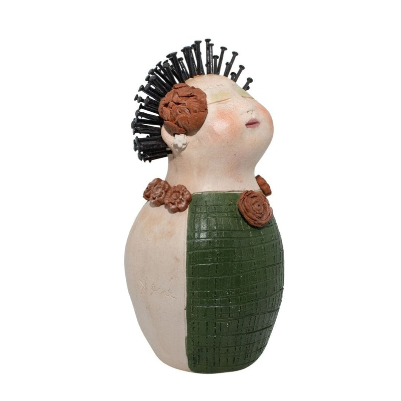 Escultura Cabeça Mini Nené Cavalcanti