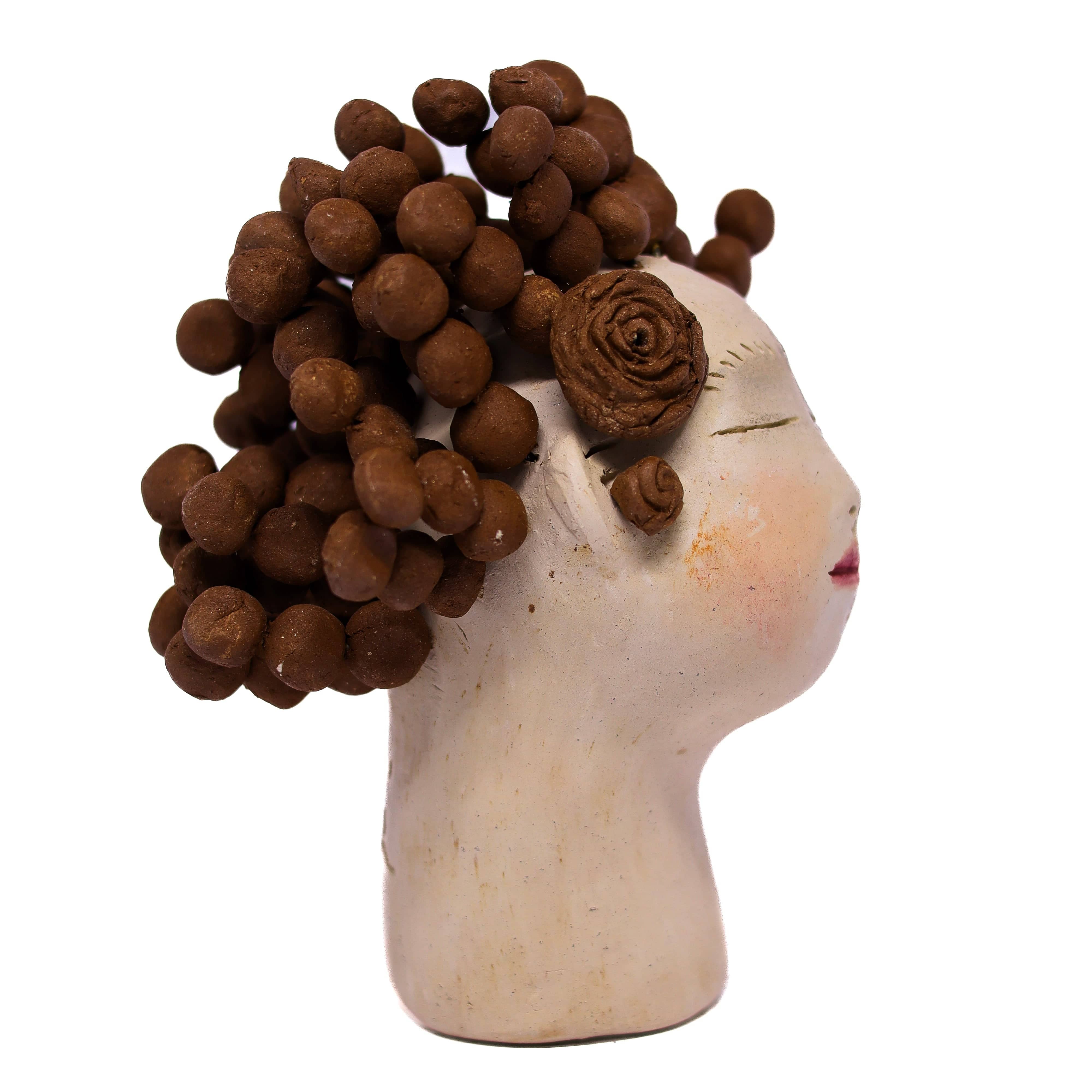 Escultura Cabeça Mini Nené Cavalcanti 21