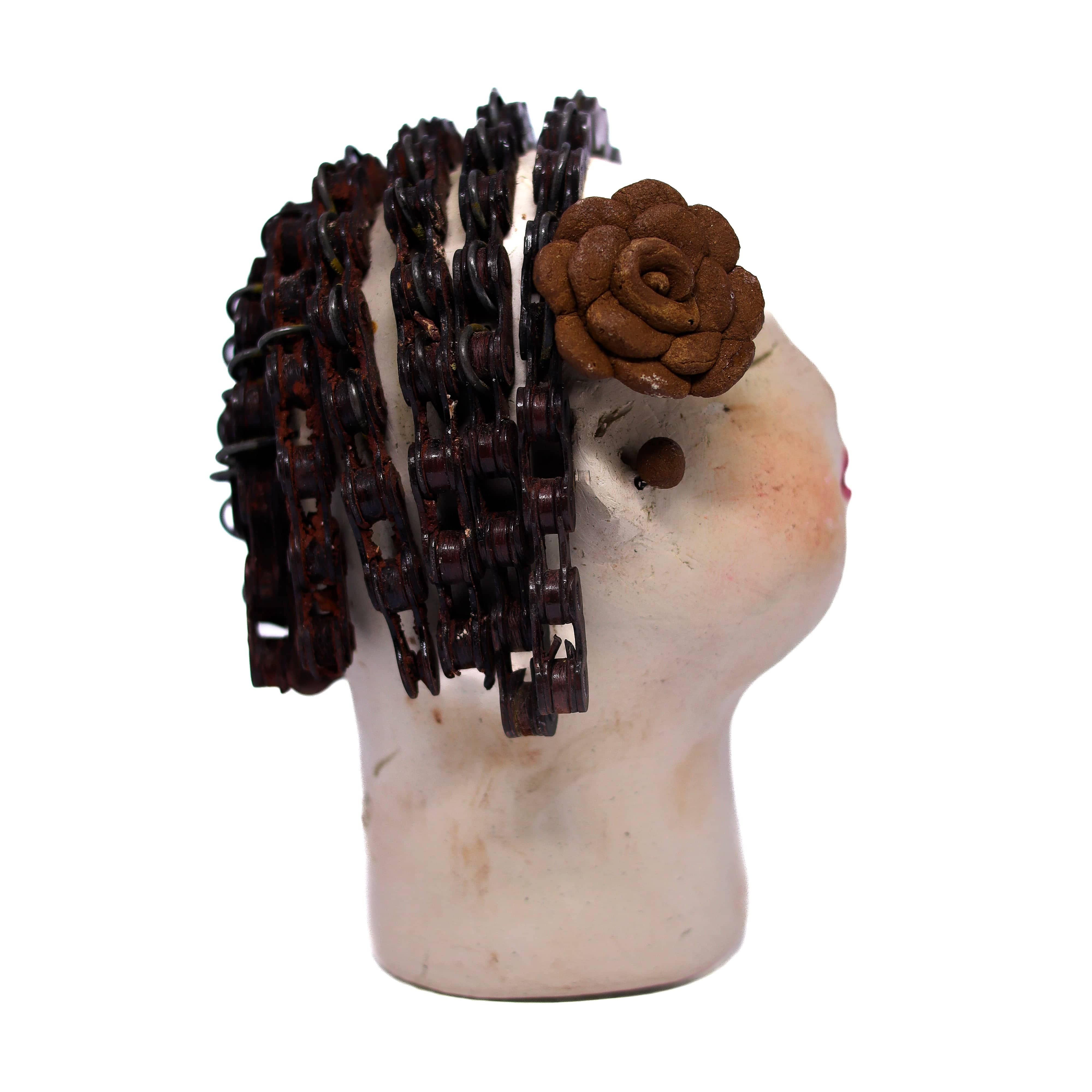Escultura Cabeça Mini Nené Cavalcanti 28