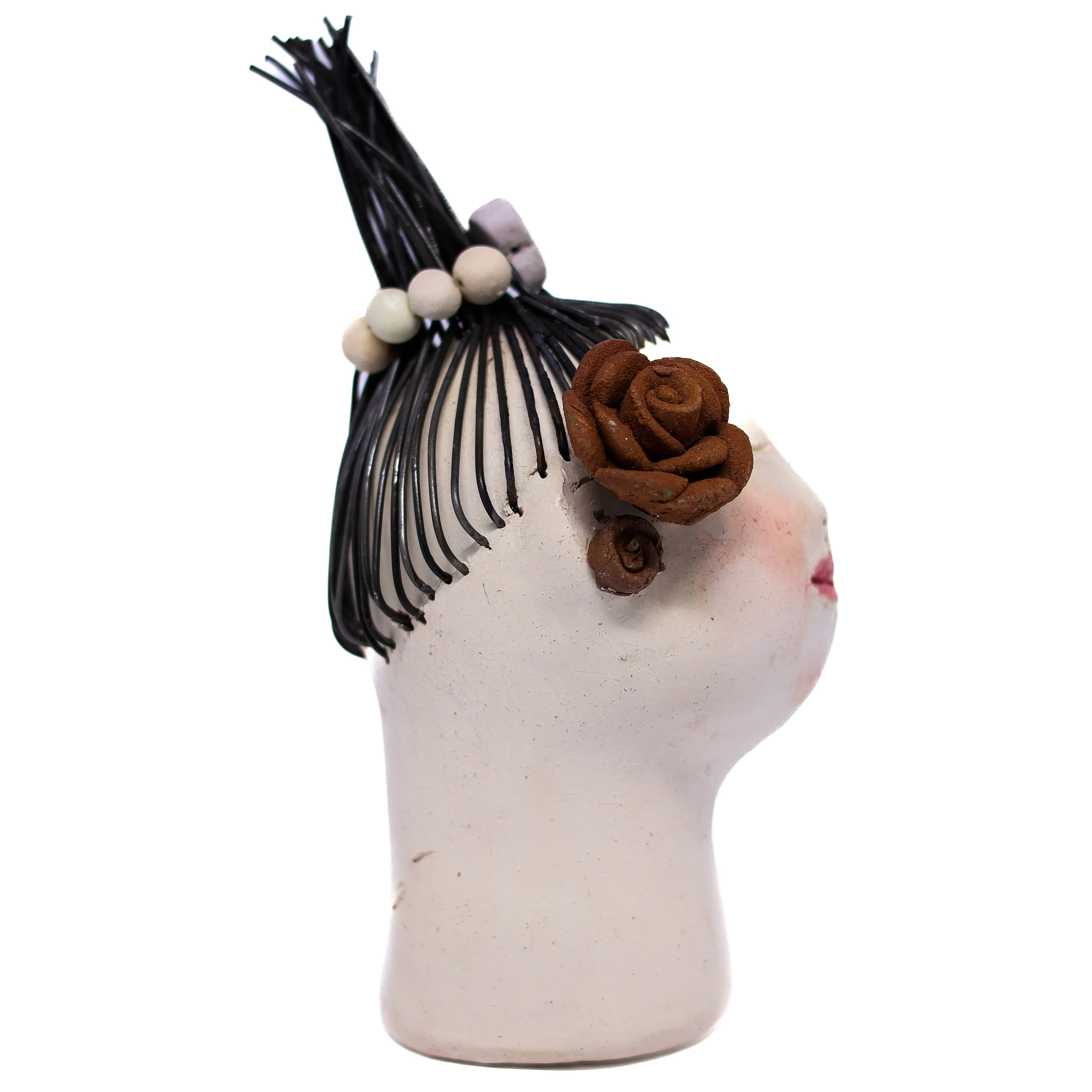 Escultura Cabeça Mini Nené Cavalcanti 32