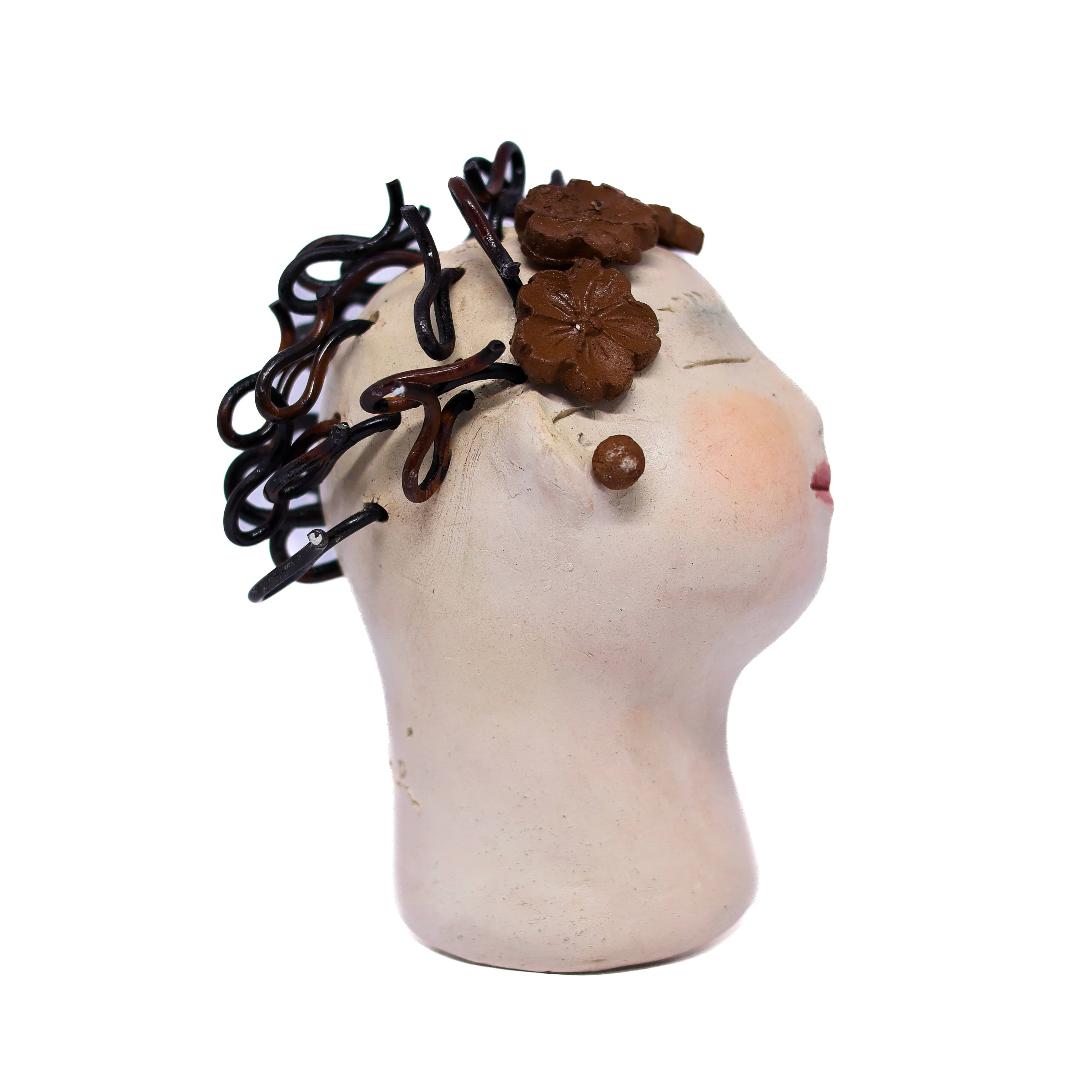 Escultura Cabeça Mini Nené Cavalcanti 35