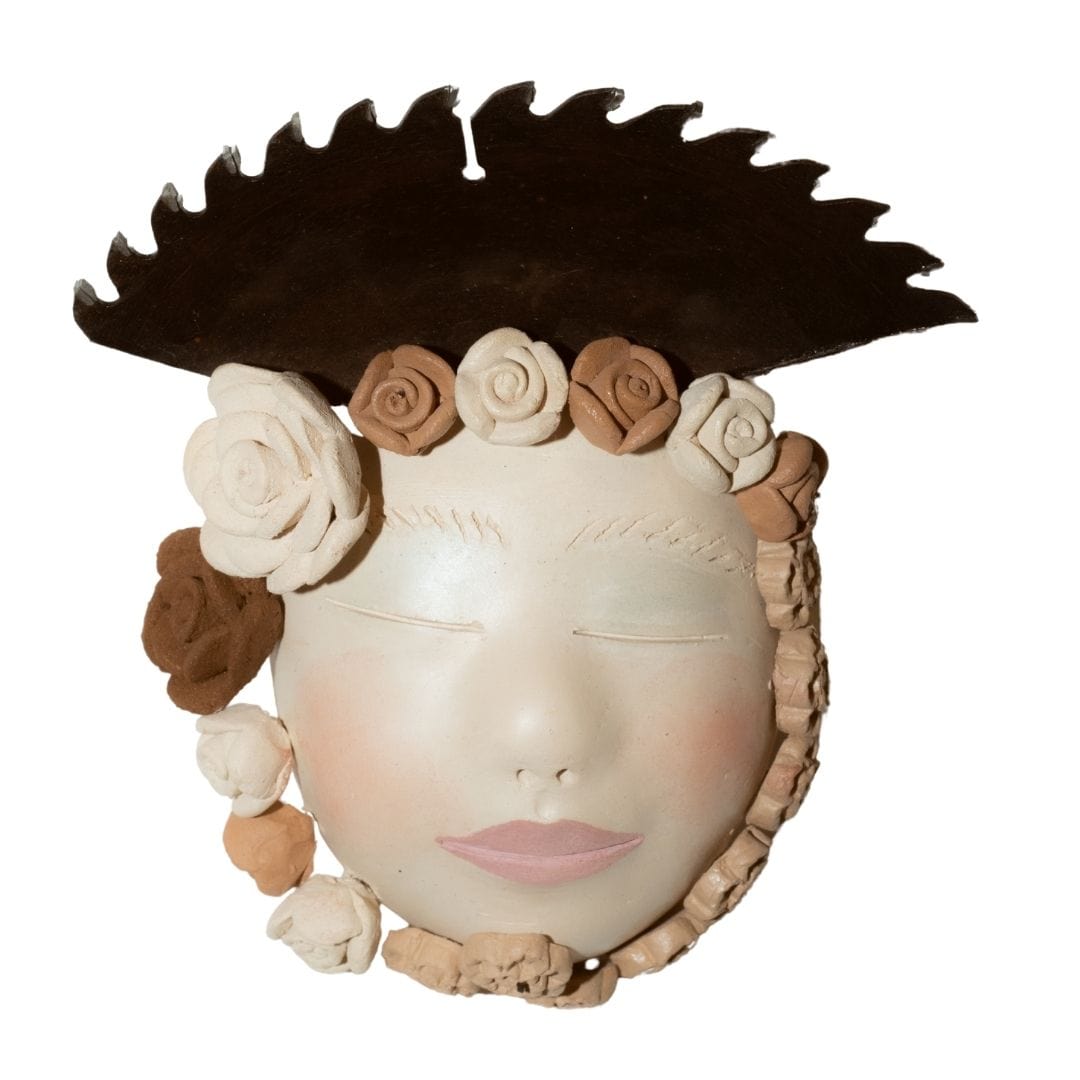 Máscara Cerâmica Nené Cavalcanti