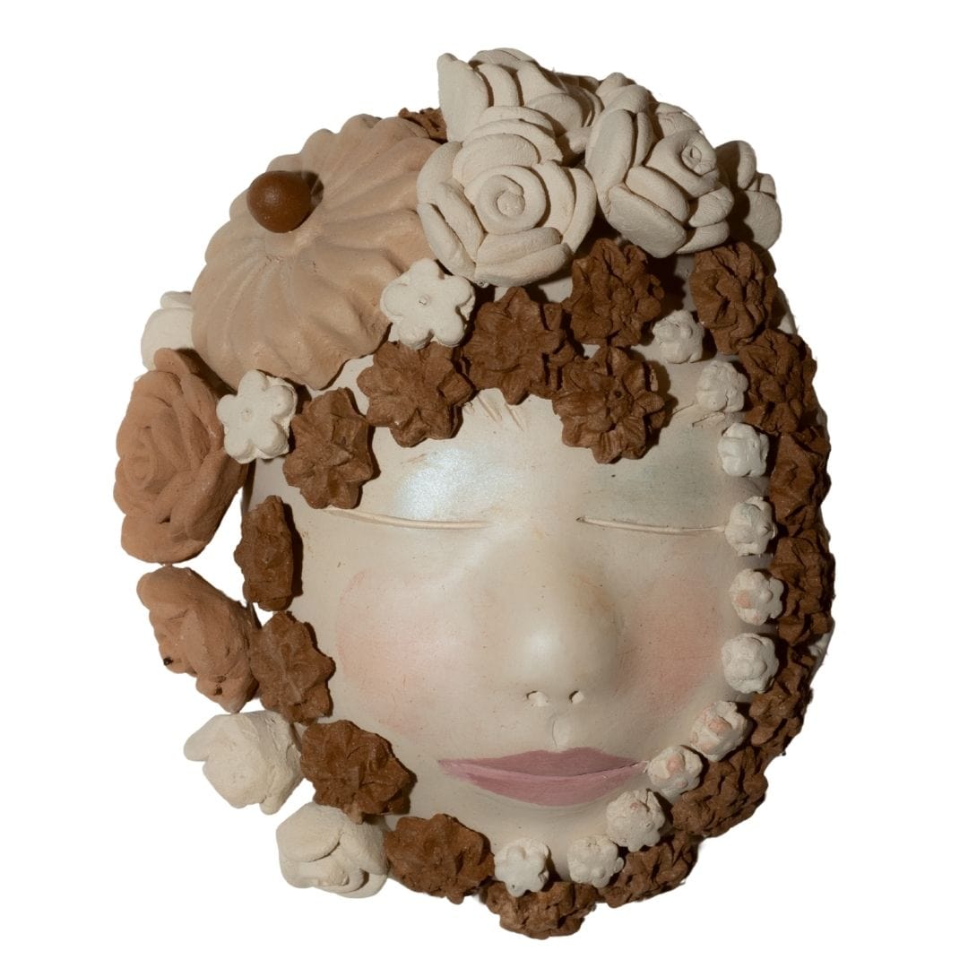 Máscara Cerâmica Nené Cavalcanti