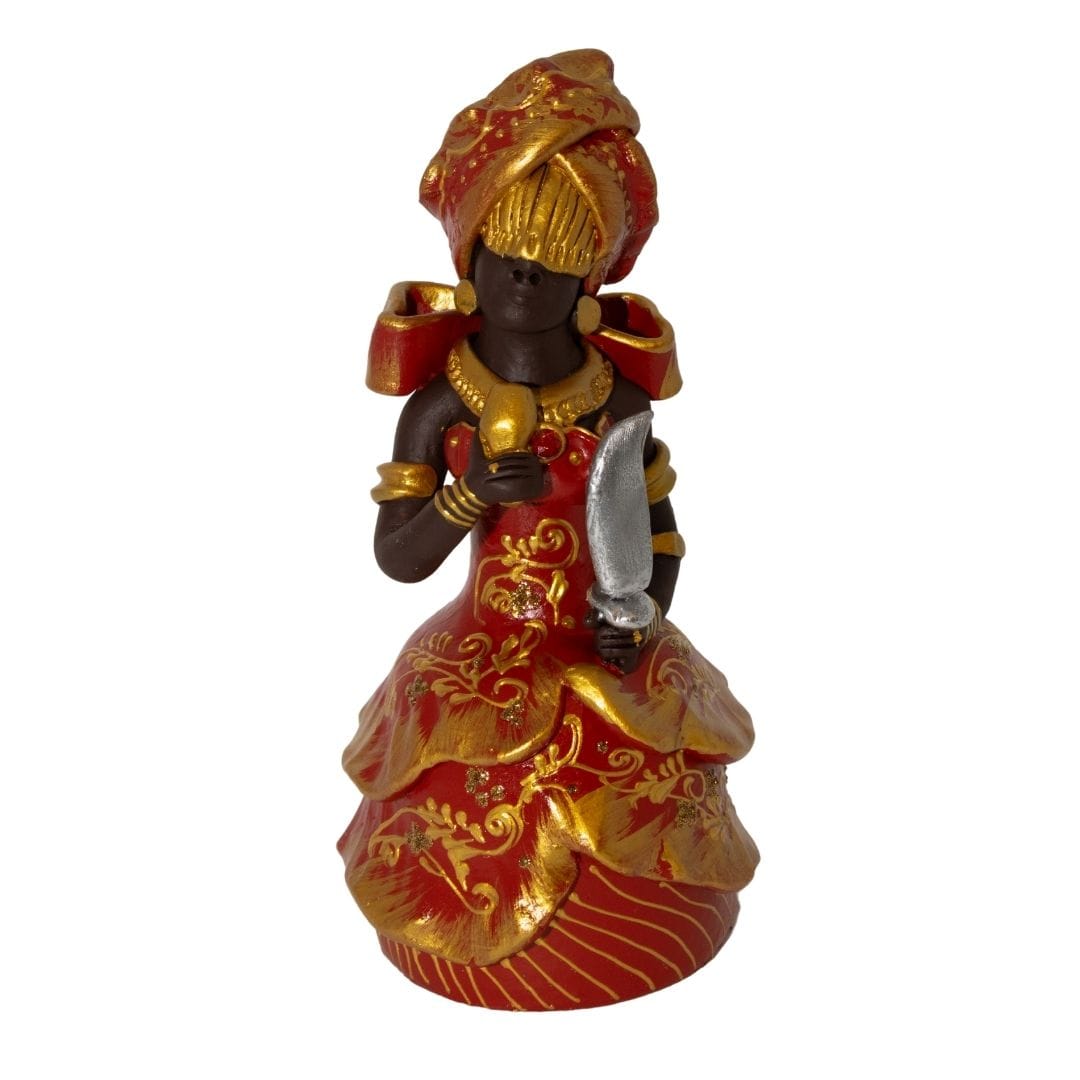 Escultura Iansã em Cerâmica G