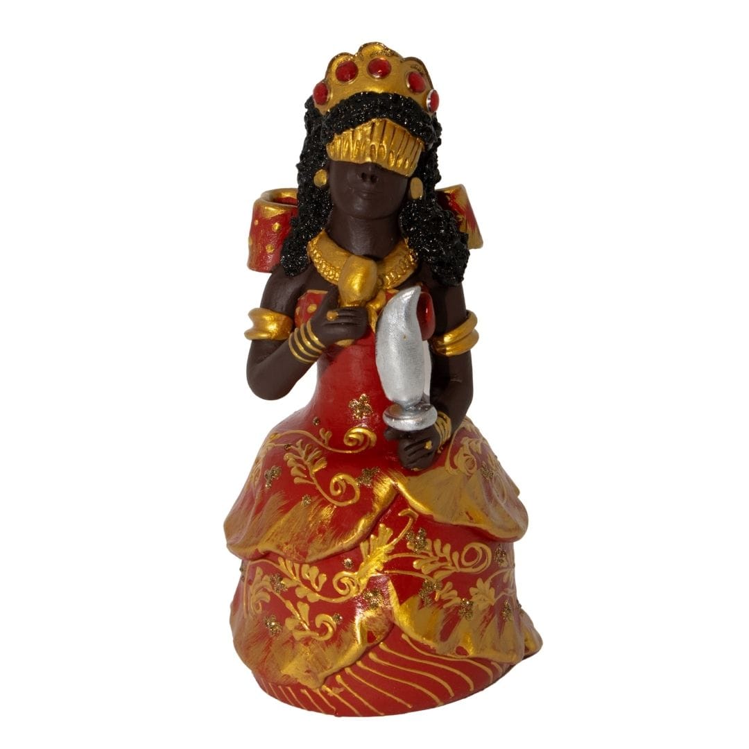 Escultura Iansã em Cerâmica G