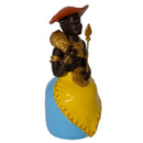 Escultura Logun Edé em Cerâmica M