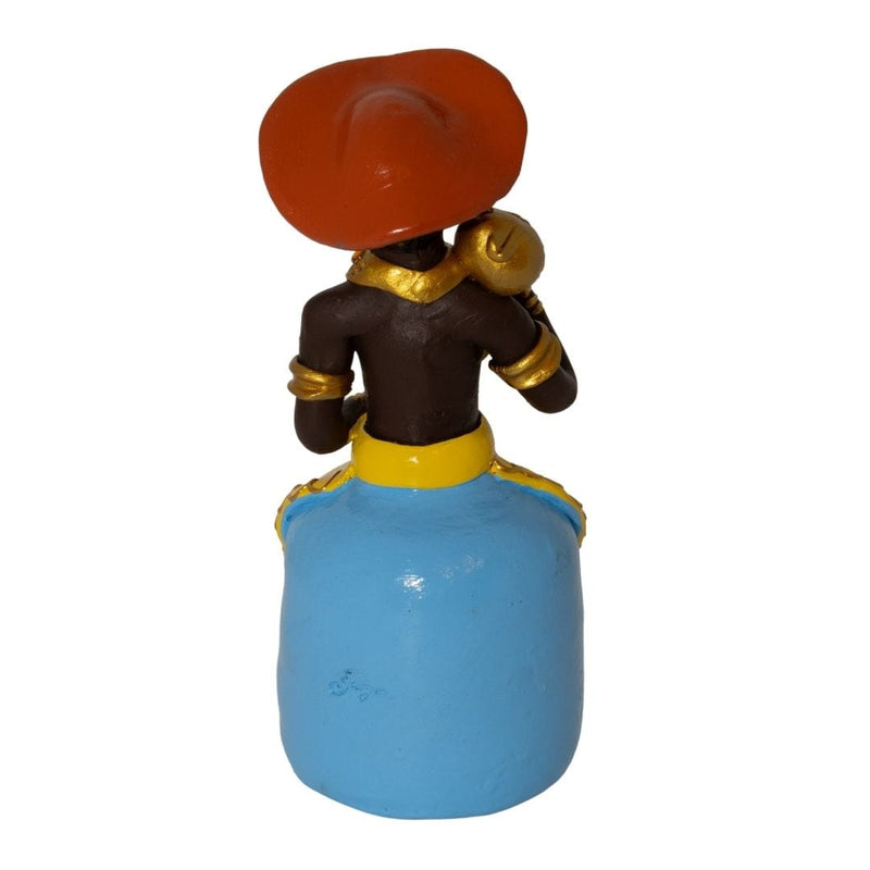 Escultura Logun Edé em Cerâmica G