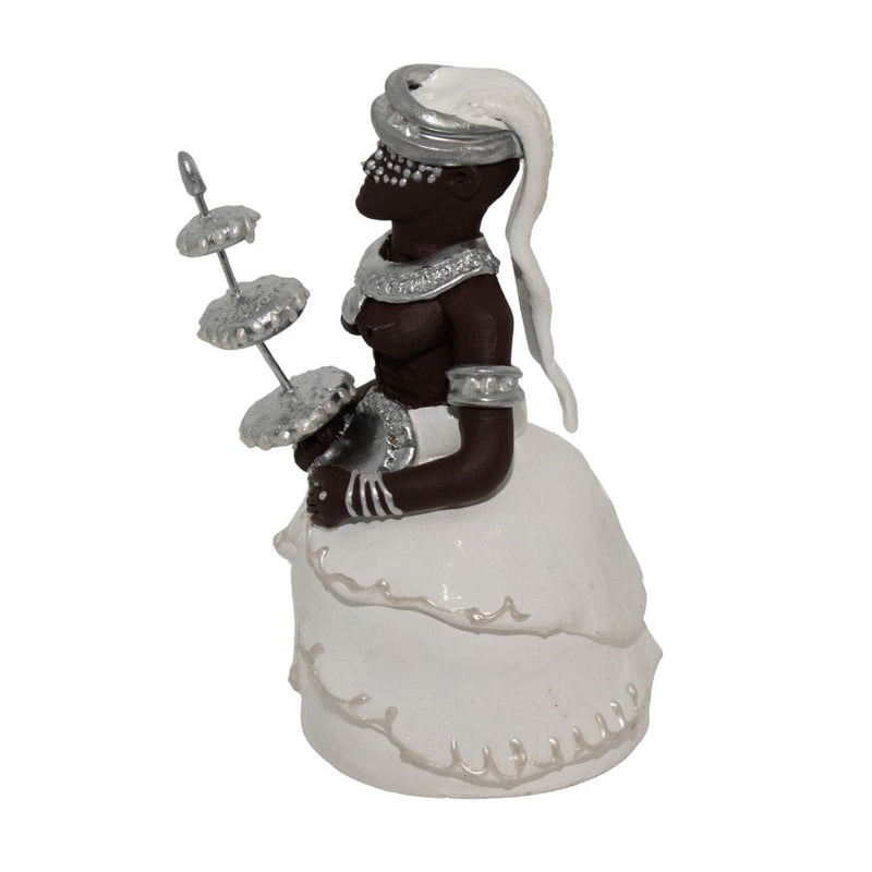 Escultura Oxalá em Cerâmica M