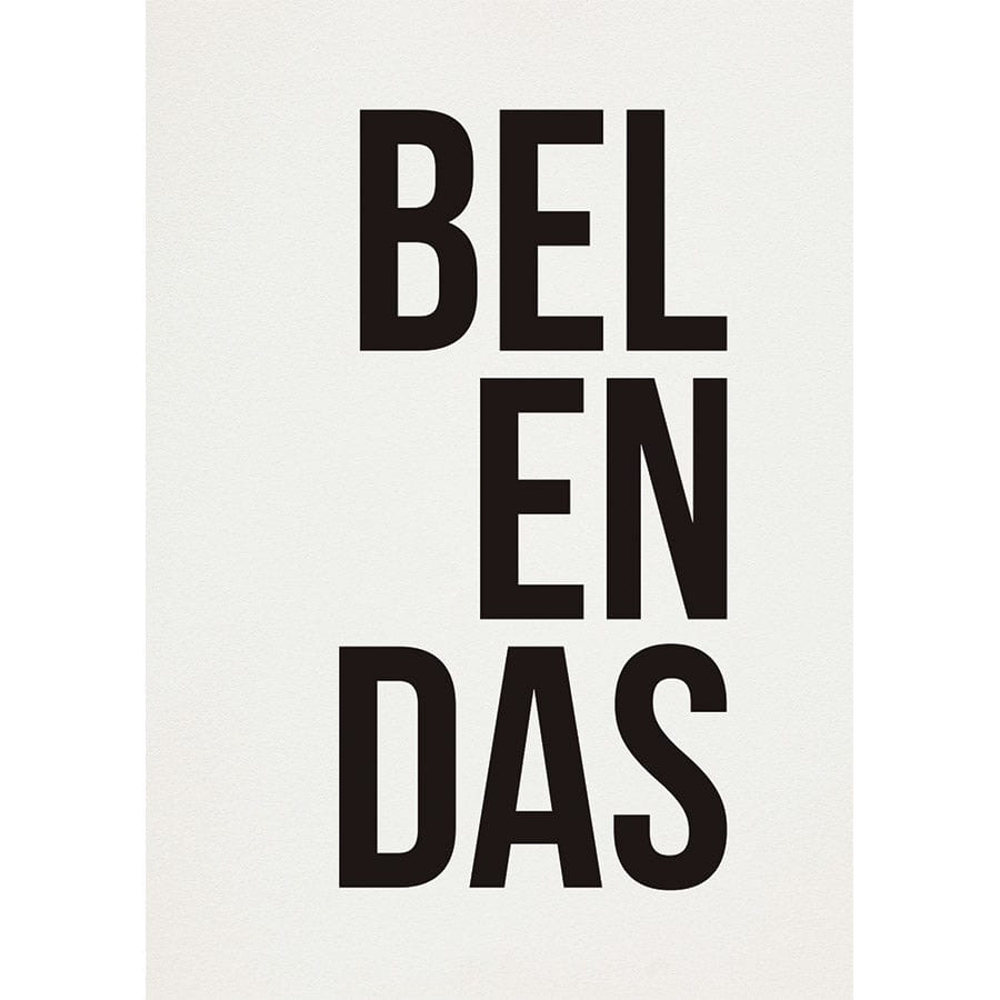 Pôster Decorativo BELENDAS