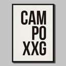 Pôster Decorativo CAMPOXXG