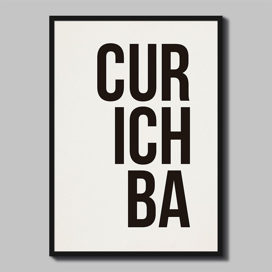 Pôster Decorativo CURICHBA