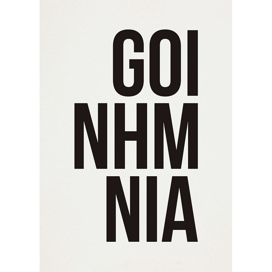 Pôster Decorativo GOINHMNIA