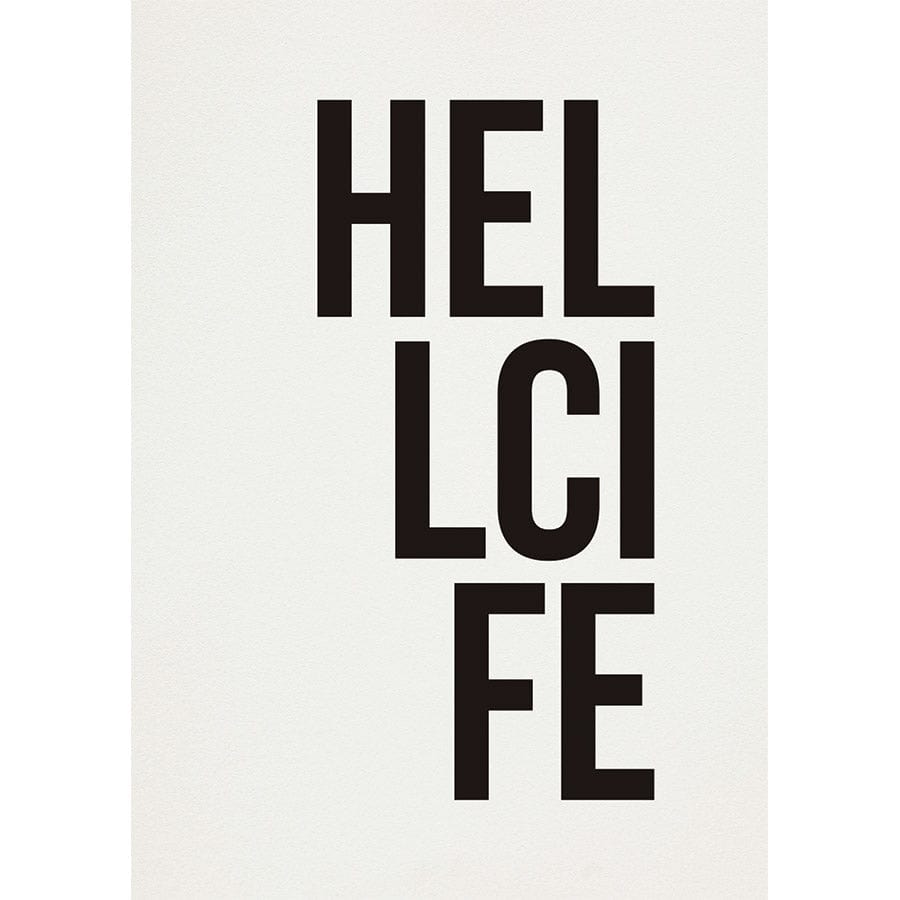 Pôster Decorativo HELLCIFE
