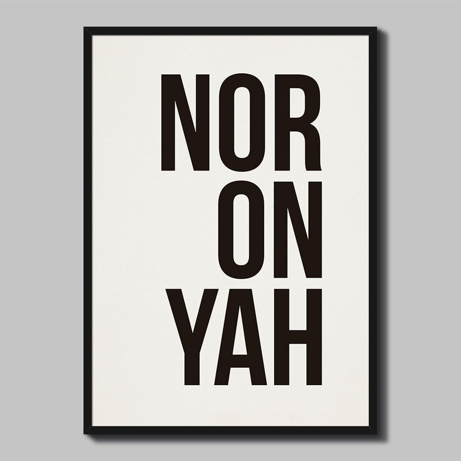 Pôster Decorativo NORONYAH