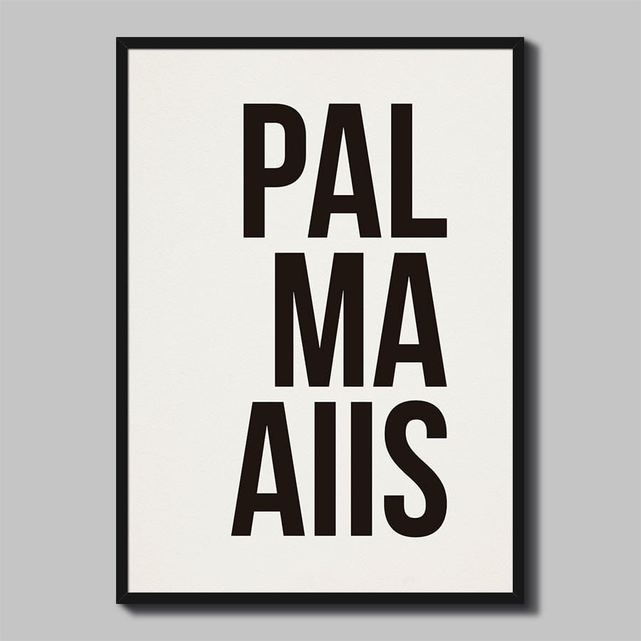 Pôster Decorativo PALMAAIIS