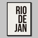 Pôster Decorativo RIODEJAN