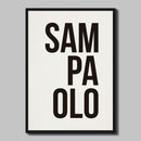 Pôster Decorativo SAMPAOLO