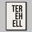 Pôster Decorativo TEREHELL