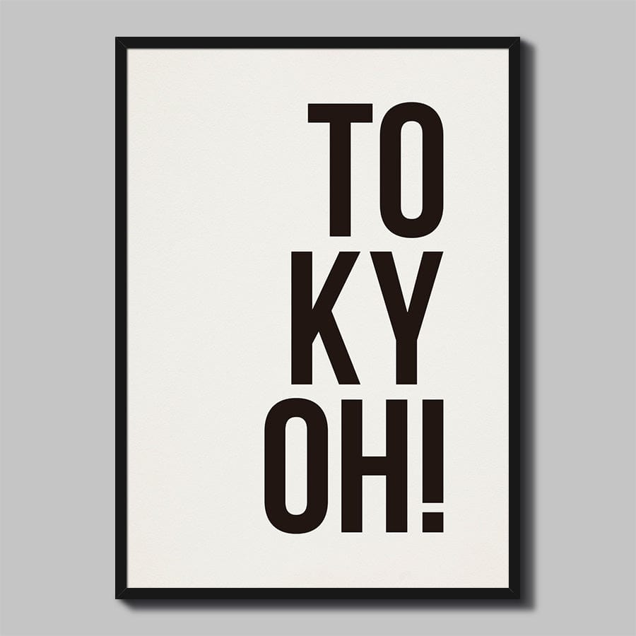 Pôster Decorativo TOKYOH!