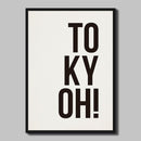 Pôster Decorativo TOKYOH!