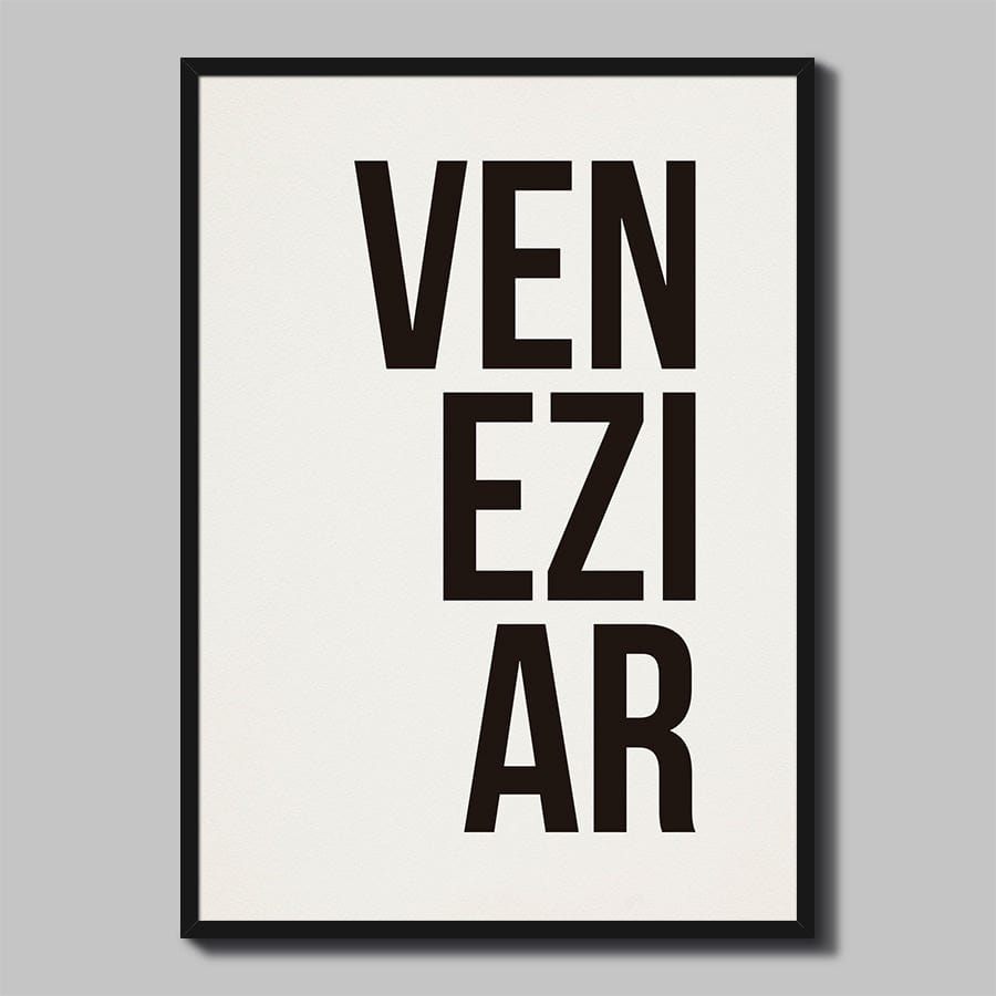 Pôster Decorativo VENEZIAR