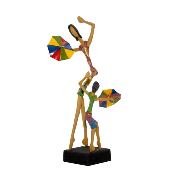 Escultura Mãe e Filha Frevando