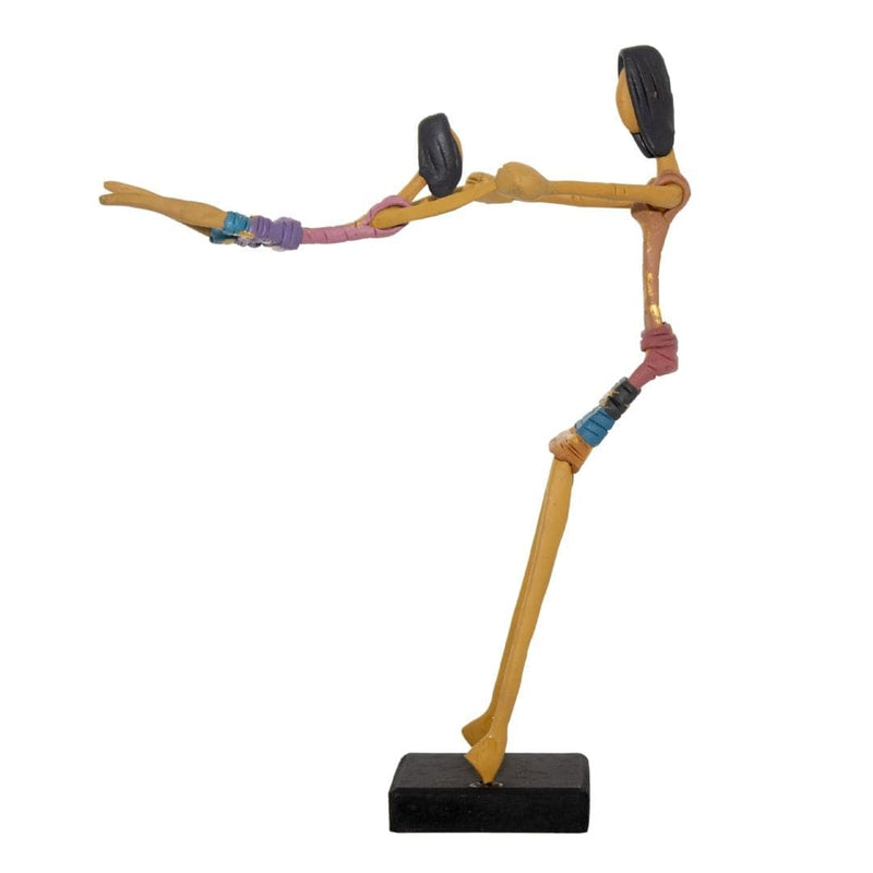Escultura Mãe e Filha Girando