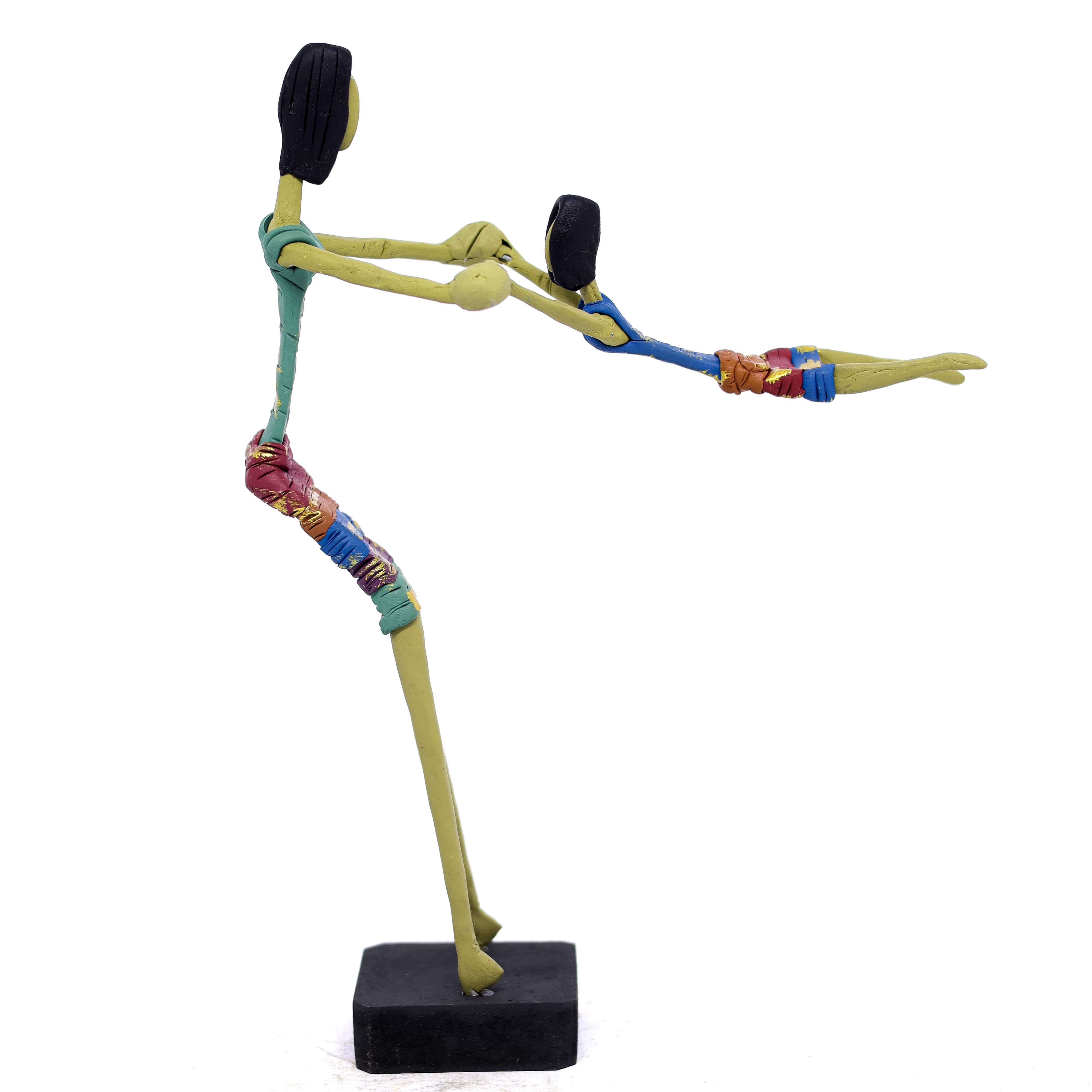 Escultura Mãe e Filha Girando