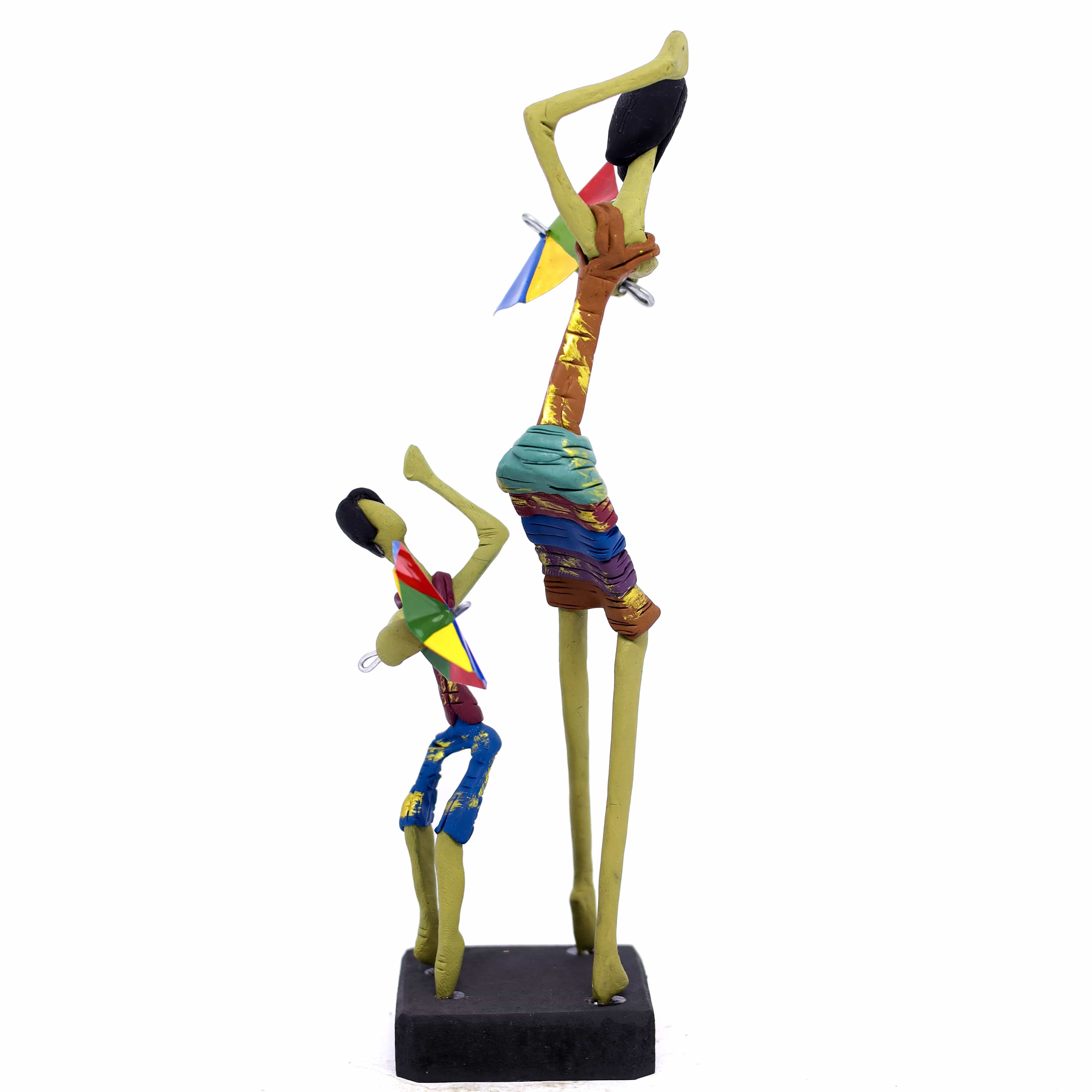Escultura Mãe e Filho Passista