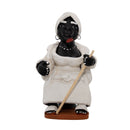 Escultura Preta Velha em Cerâmica