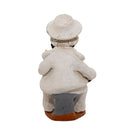 Escultura Preto Velho em Cerâmica