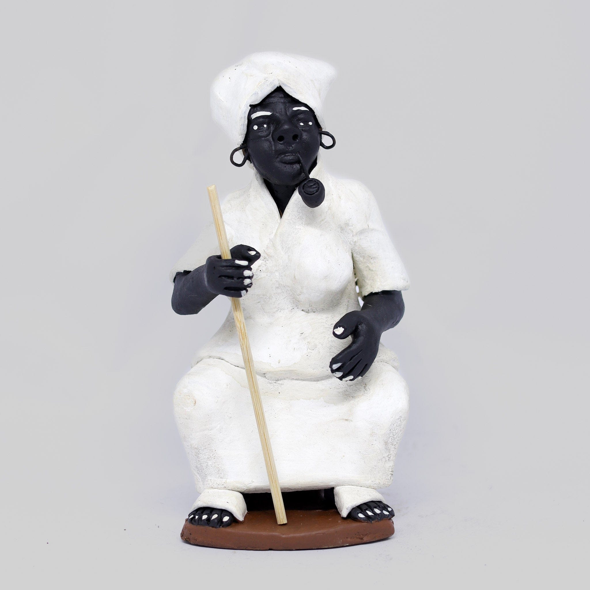 Imagem Preta Velha em Cerâmica P