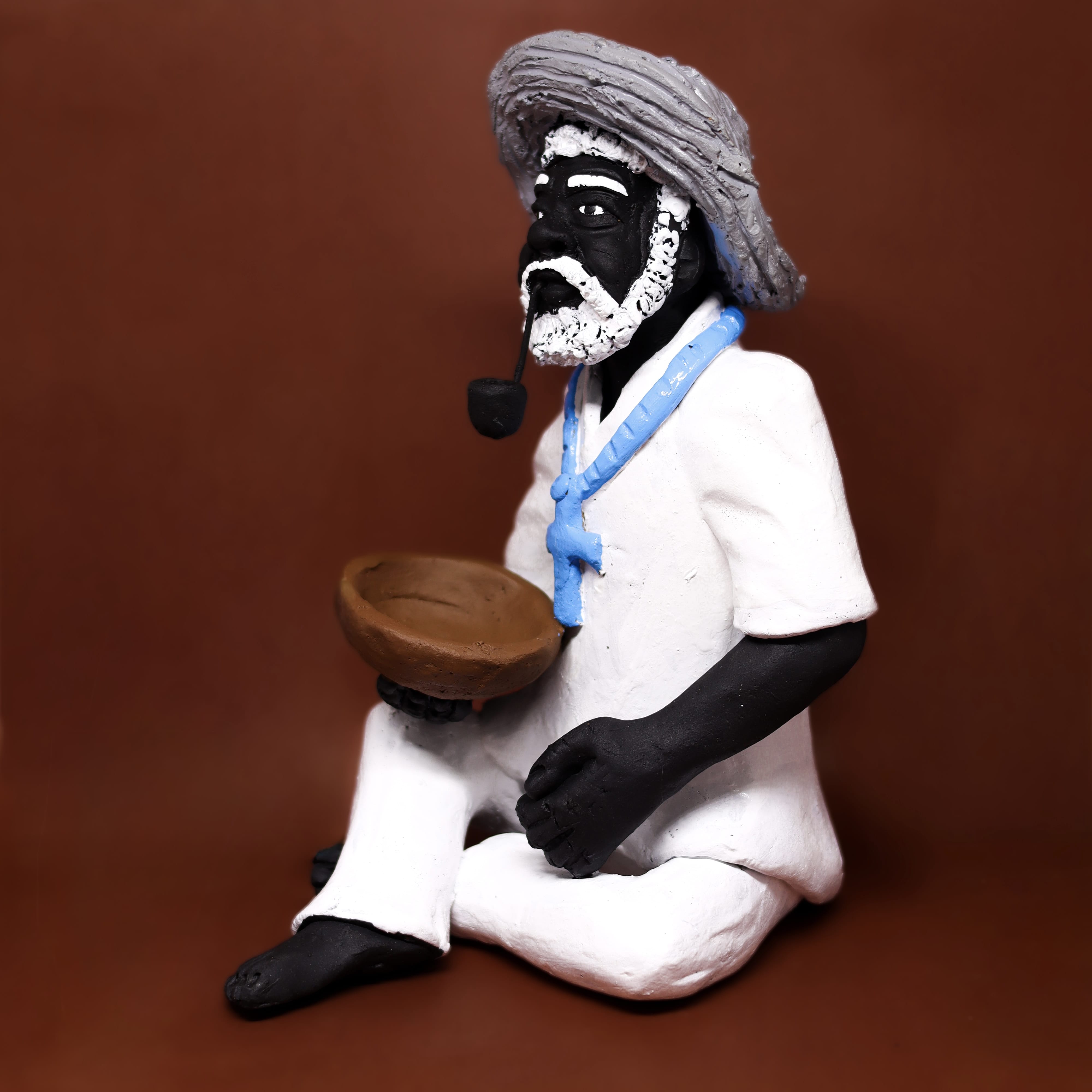 Imagem Preto Velho em Cerâmica