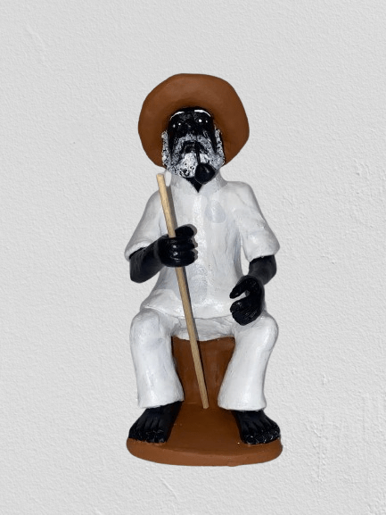 Imagem Preto Velho em Cerâmica