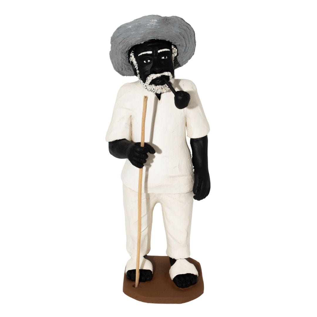 Imagem Preto Velho em Cerâmica 40 cm