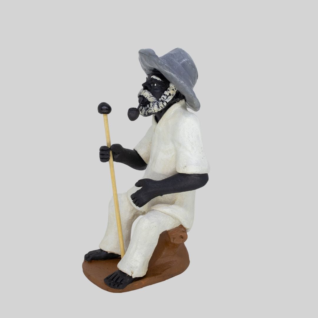 Imagem Preto Velho em Cerâmica P