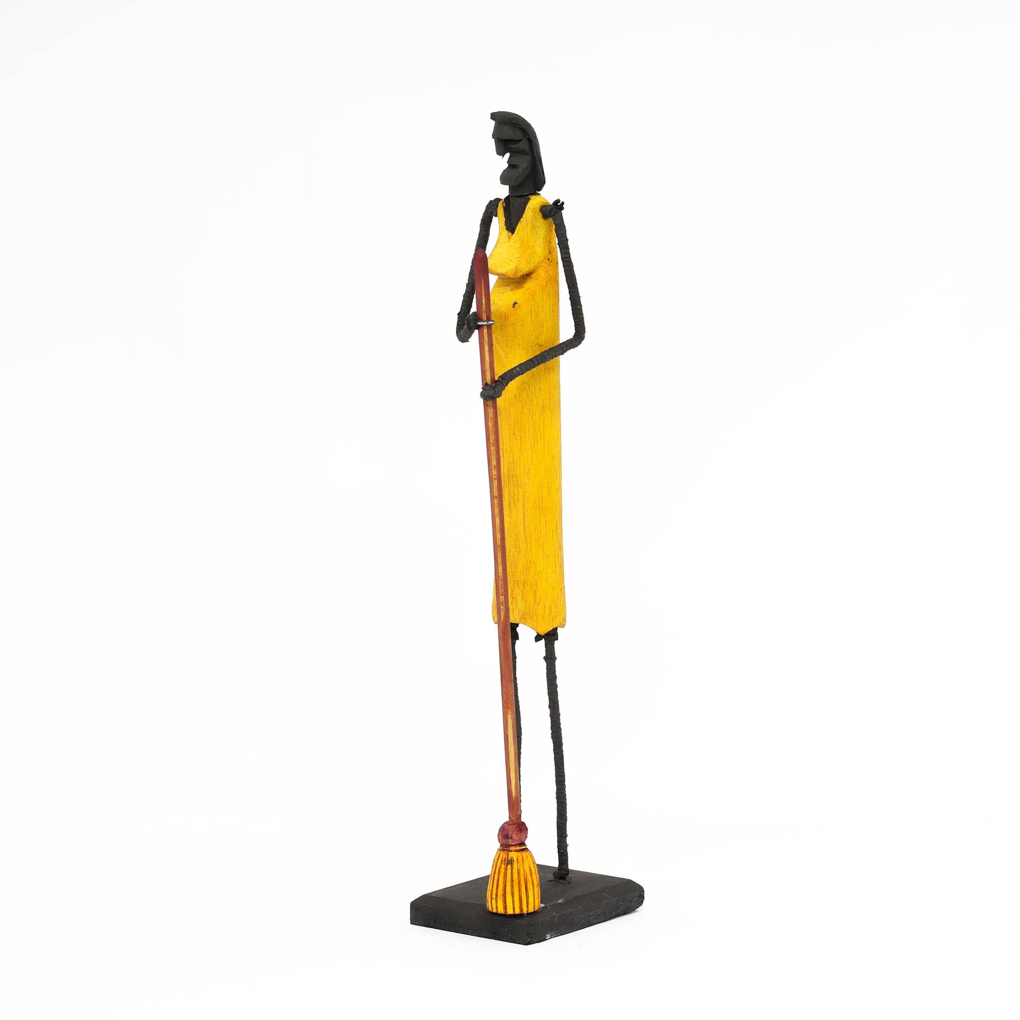 Escultura Madeira e Arame 02