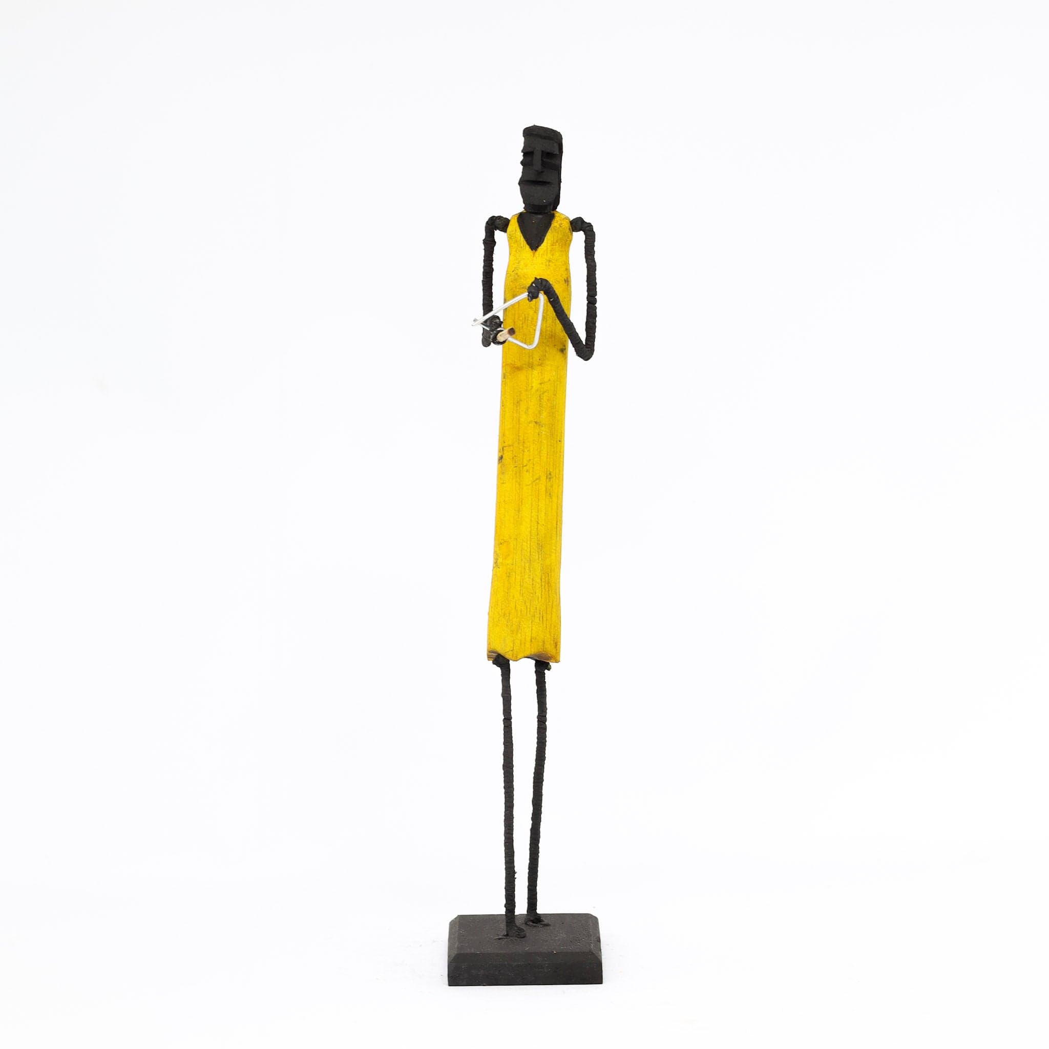 Escultura Madeira e Arame 08