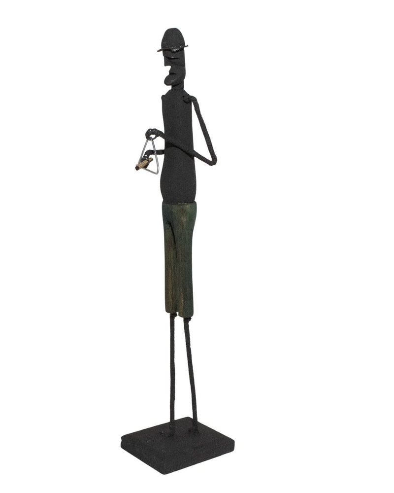 Escultura Madeira e Arame 101