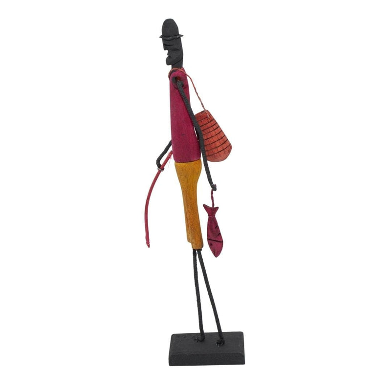 Escultura Madeira e Arame 18