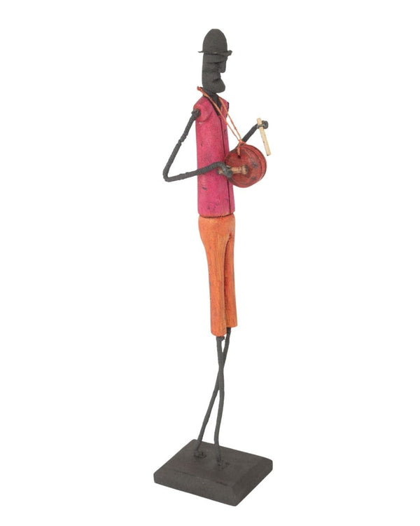 Escultura Madeira e Arame 206