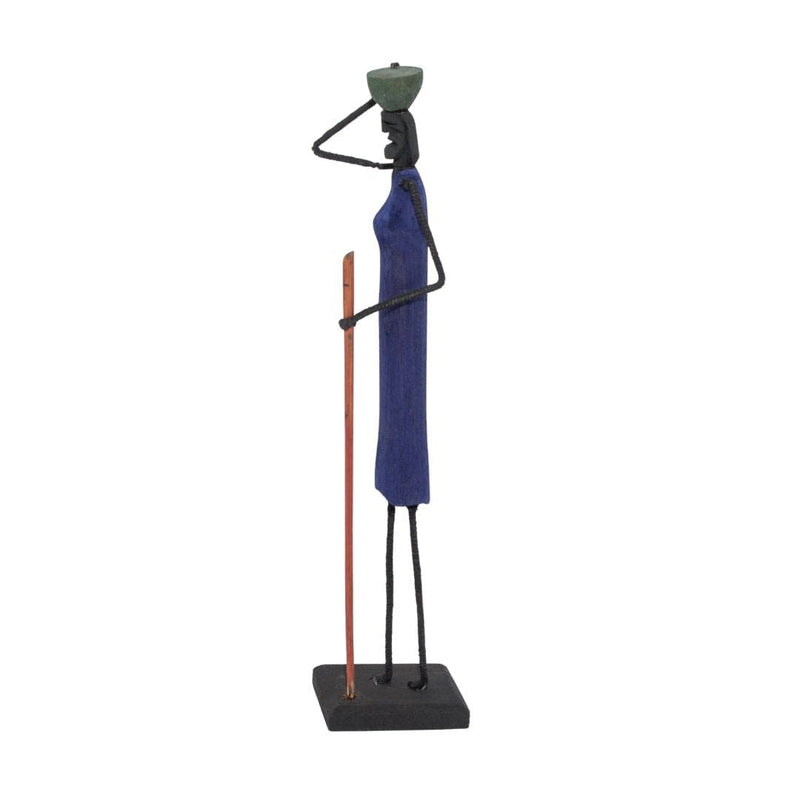 Escultura Madeira e Arame 22