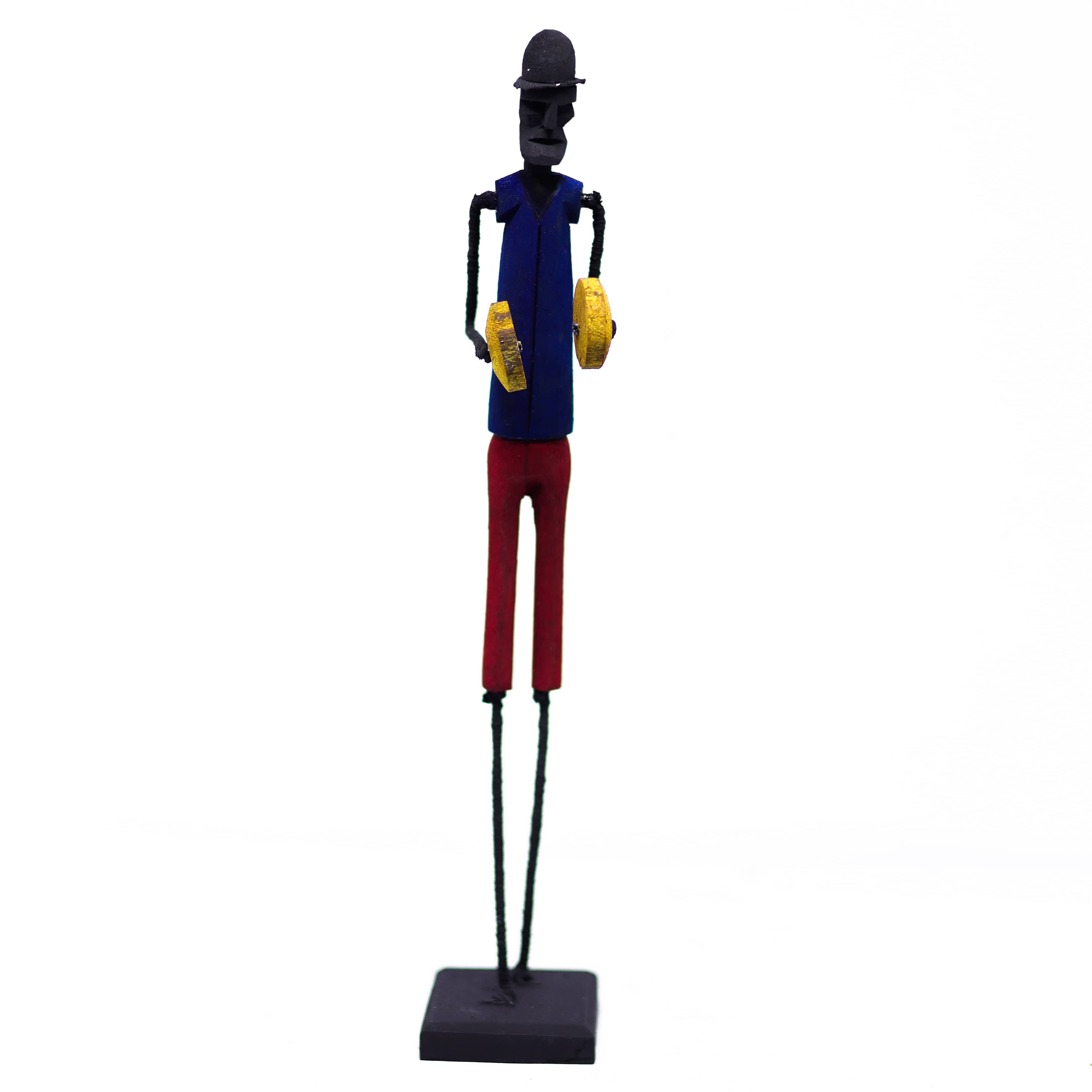 Escultura Madeira e Arame 220