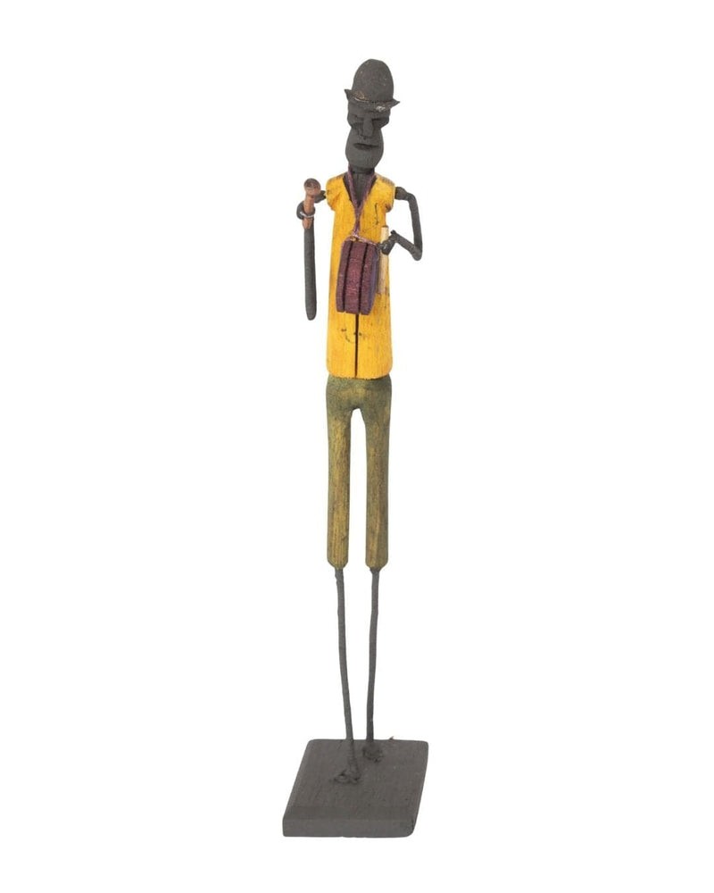 Escultura Madeira e Arame 234