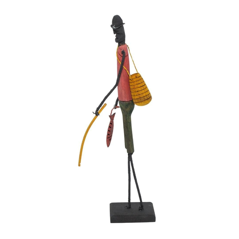 Escultura Madeira e Arame 24