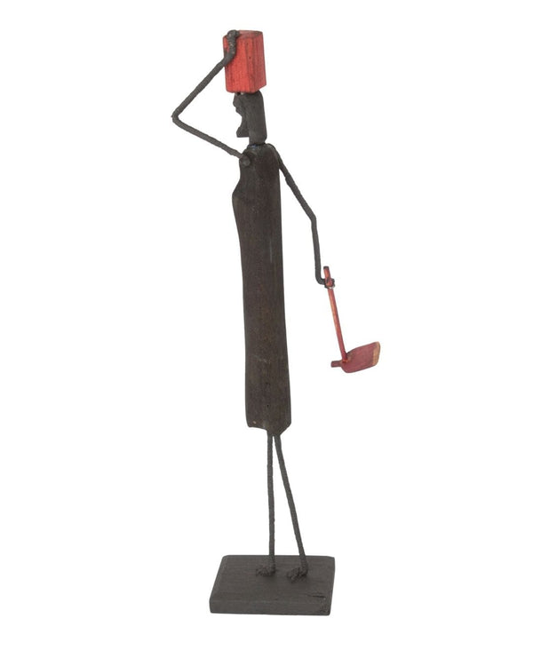 Escultura Madeira e Arame 244