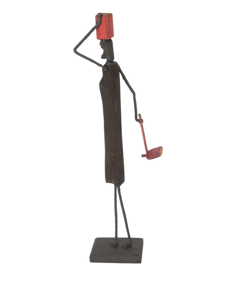 Escultura Madeira e Arame 244